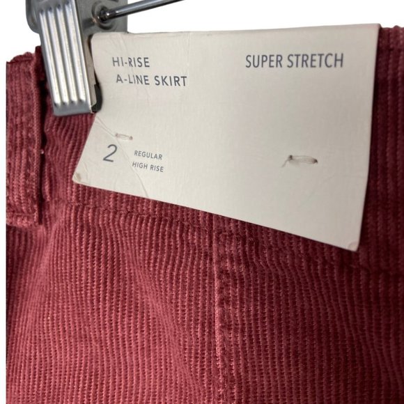 American Eagle High Waisted Corduroy Mini Skirt - Picture 10 of 11